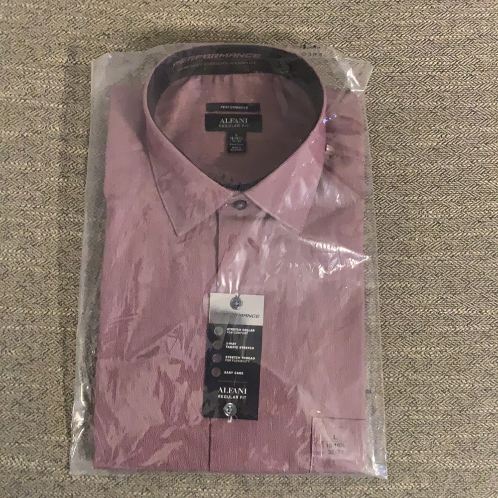 Mens Alfani dress shirt - Red